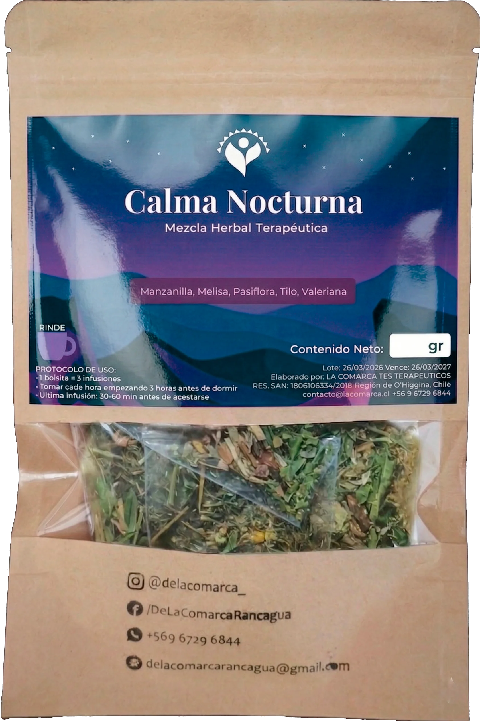 Calma Nocturna Protocolo 3 días